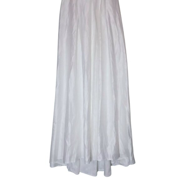 NEW Lulus Extraordinary Vow White Off-the-Shoulder Maxi Dress w/ Pockets Size S - Picture 4 of 15